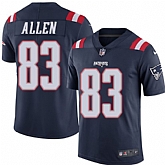 Nike Men & Women & Youth Patriots 83 Dwayne Allen Navy Color Rush Limited Jersey,baseball caps,new era cap wholesale,wholesale hats